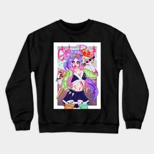 Samurai girl power Crewneck Sweatshirt